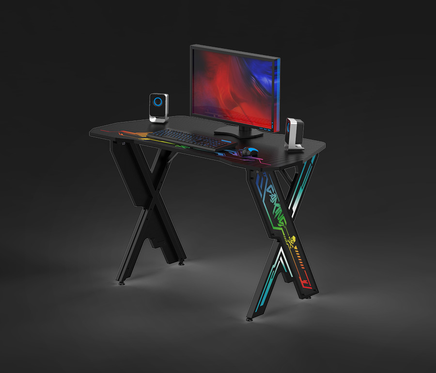 rgb gaming desk